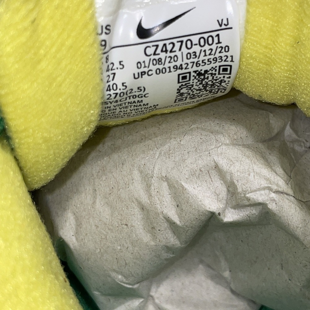Pre-owned Nike Air Max 90 Flyease Oregon Ducks Low Cut Black/Green Men's US 9 - Picture 10 of 12